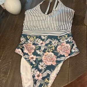 SHEIN Patterned Swimsuit